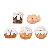 Opaque Cartoon Resin Cabochons CRES-R456-12A-1