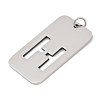 304 Stainless Steel Pendants LS-STAS-M115-01P-H-2