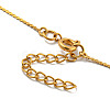 304 Stainless Steel Serpentine Chain Bracelets BJEW-H608-01G-H-4