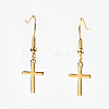 304 Stainless Steel Dangle Earrings EJEW-JE02779-1