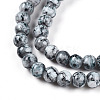 Baking Paint Glass Beads Strands DGLA-N003-4mm-A06-3