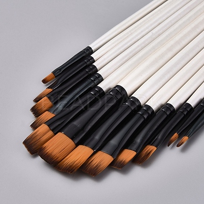 Wood Handle Paint Brushes Set TOOL-L006-06-1