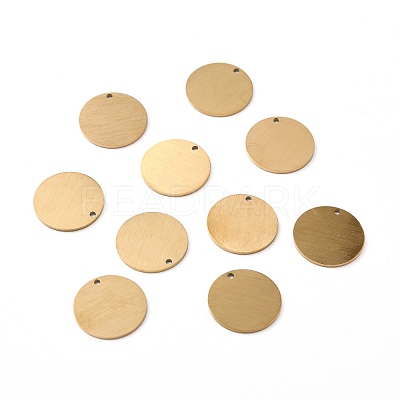 Ion Plating(IP) 304 Stainless Steel Pendants STAS-F271-02C-G-1