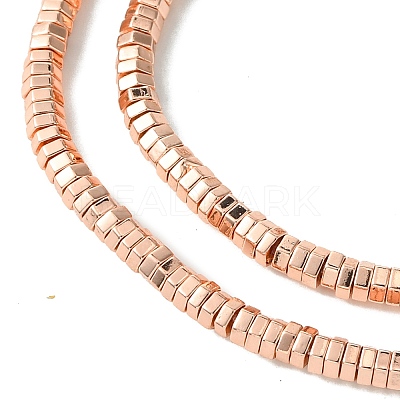 Electroplated Synthetic Non-magnetic Hematite Beads Strands G-I360-S01-03-1