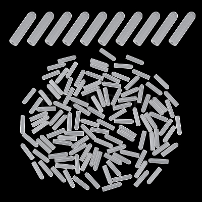 150Pcs Silicone Needle Sealing Plug SIL-BC0001-12B-1