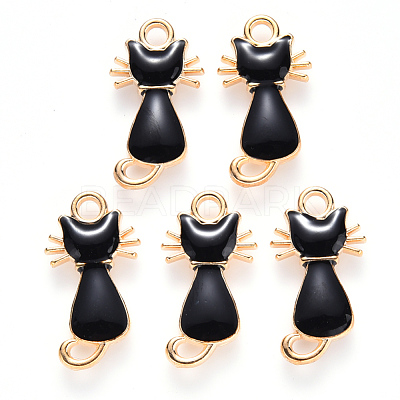 Alloy Enamel Pendants ENAM-S121-033A-1