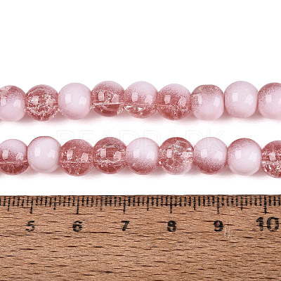 Crackle Glass Beads X1-GLAA-U001-8mm-13-1