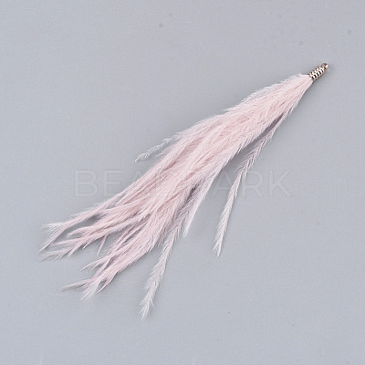 Ostrich Feather Tassel Big Pendant Decorations FIND-S302-08B-1