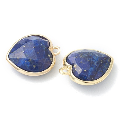 Natural Lapis Lazuli Pendants X-G-B009-03G-C-1