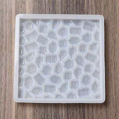Silicone Diamond Texture Cup Mat Molds LS-DIY-C061-04B-1