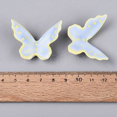 Handmade Porcelain Beads PORC-Q008-01G-1