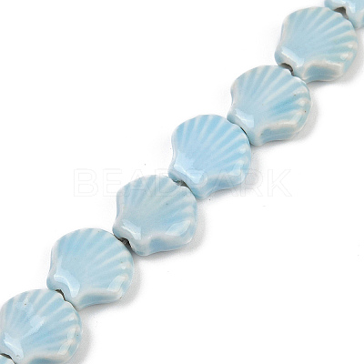 Handmade Porcelain Beads Strands X-PORC-Q002-01A-05-1