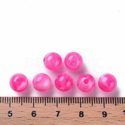 Acrylic Beads MACR-S375-001B-07-1