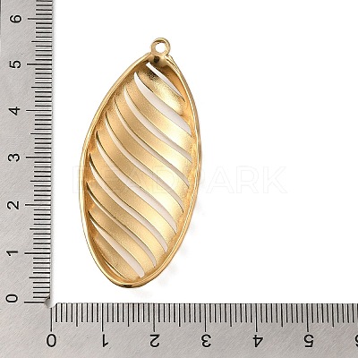 PVD Vacuum Plating 201 Stainless Steel Big Pendants STAS-C111-08G-1