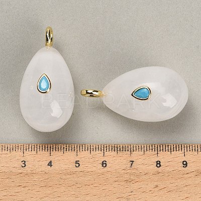 Natural Quartz Crystal Pendants GG-CBA4625-02G-07-1