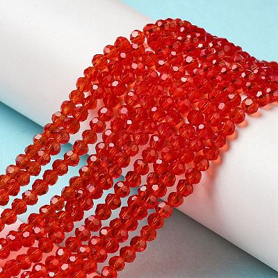 Transparent Glass Beads EGLA-A035-T3mm-D01-1