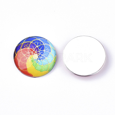 Flatback Glass Cabochons for DIY Projects GGLA-S047-04A-1
