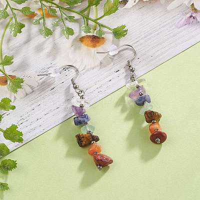 Chakra Jewelry EJEW-JE04288-1