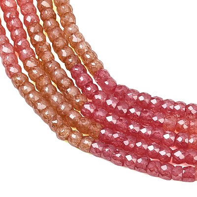 Cubic Zirconia Beads Strands ZIRC-P125-2x3mm-28-1