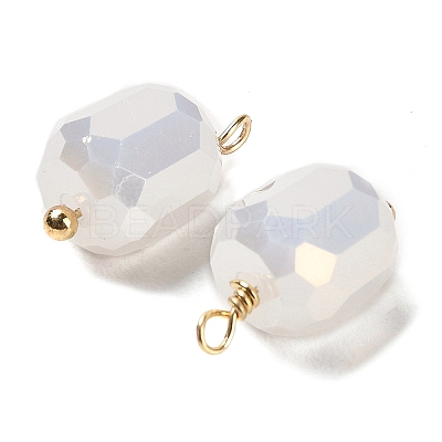 Glass Charms KK-M266-04G-01-1