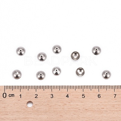 Tarnish Resistant Stainless Steel Bead Caps X-STAS-D040-1