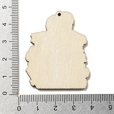 Wood Pendant WOOD-H107-04-28-1
