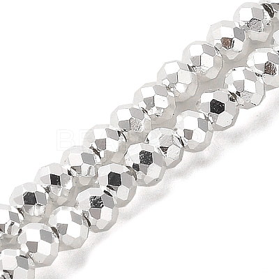 Electroplate Glass Beads Strands EGLA-D030-15A-06-1