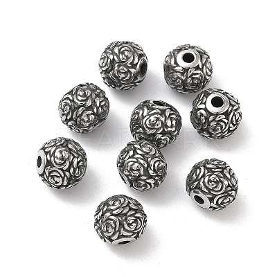 Retro 316 Surgical Stainless Steel Beads STAS-L307-17AS-16-1