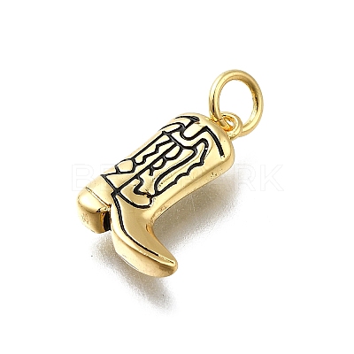 Brass Enamel Pendants X-KK-K400-50G-01A-1
