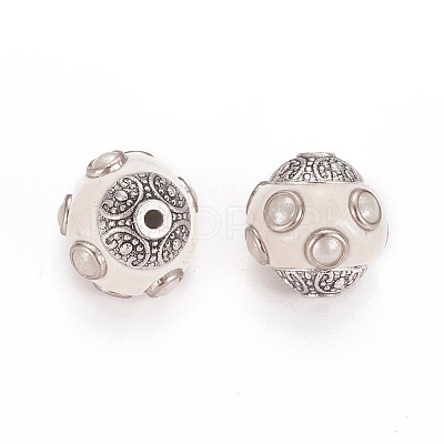 Handmade Indonesia Beads IPDL-E012-14B-1