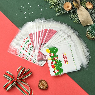 3 Bags 3 Styles Rectangle OPP Cellophane Bags for Christmas OPC-FS0001-01A-1