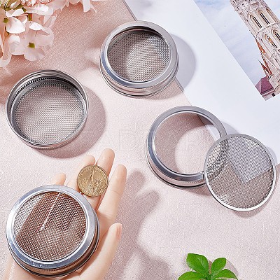 304 Stainless Steel Strainers for Seed Sprout AJEW-WH0413-27-1
