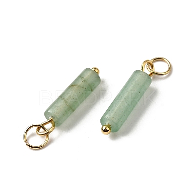 Natural Green Aventurine Pendants STAS-C120-01G-08-1