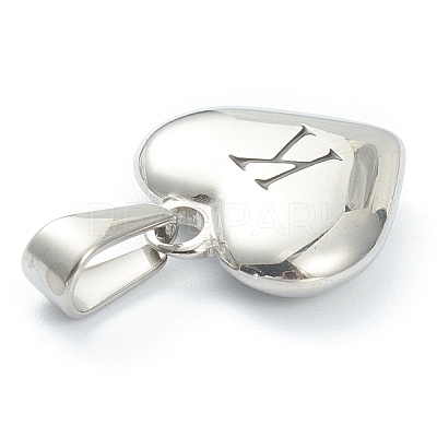 304 Stainless Steel Pendants STAS-P278-01K-P-1