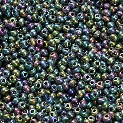 FGB 8/0 Grade A Round Glass Seed Beads SEED-Q008-3mm-F1109-1