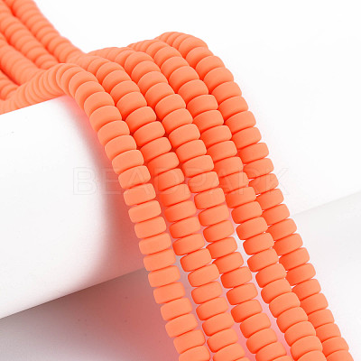 Handmade Polymer Clay Beads Strands CLAY-N008-39-1