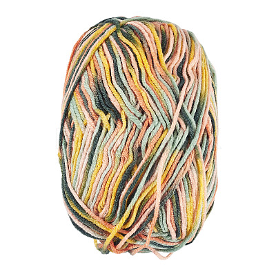 Light Gradient Segment Dyed Polyester Yarn DIY-TADJ0002-005G-1