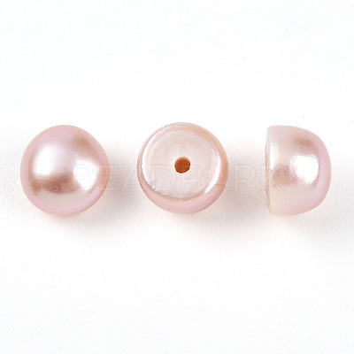 Grade 3A Natural Cultured Freshwater Pearl Beads PEAR-N018-3A-6065C-1