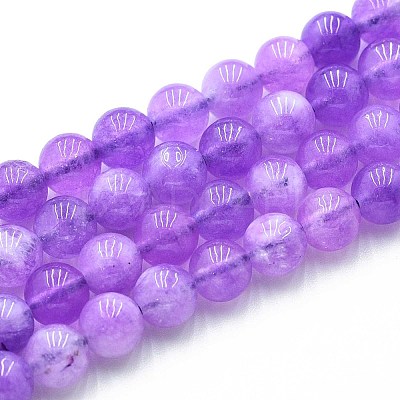 Natural Quartz Beads Strands G-N355-6mm-32-1