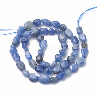 Natural Kyanite/Cyanite/Disthene Beads Strands G-S290-01-1