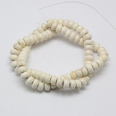 Synthetic Turquoise Beads Strands X-TURQ-G109-4x2mm-07-1