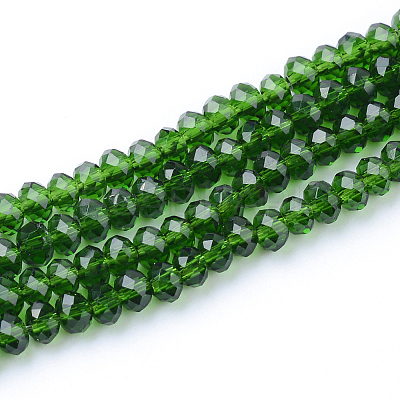 Transparent Glass Beads Strands LS-GLAA-R135-2mm-42-1