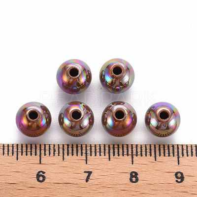Opaque Acrylic Beads MACR-S370-D8mm-A17-1
