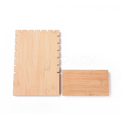 Bamboo Necklace Display Stand NDIS-E022-03A-1