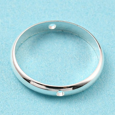 Brass Beads Frames KK-O133-014G-S-1