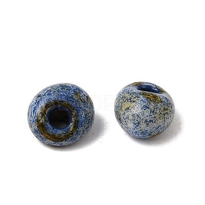 Opaque Glass Beads GL-CBA31A4-01G-1