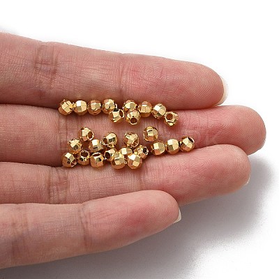Brass Spacer Beads KK-O133-013A-G-1
