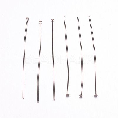 Tarnish Resistant 304 Stainless Steel Flat Head Pins LS-STAS-H358-03B-1