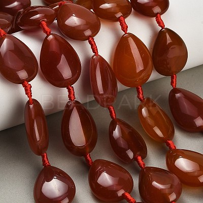 Dyed & Heated Natural Carnelian Beads Strands GG-CBAB9C6-I01-01-1