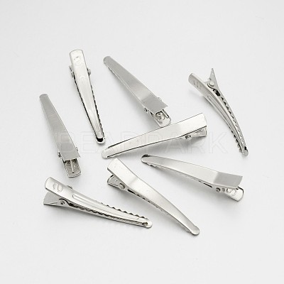 Iron Alligator Hair Clip Findings IFIN-A171-09D-1